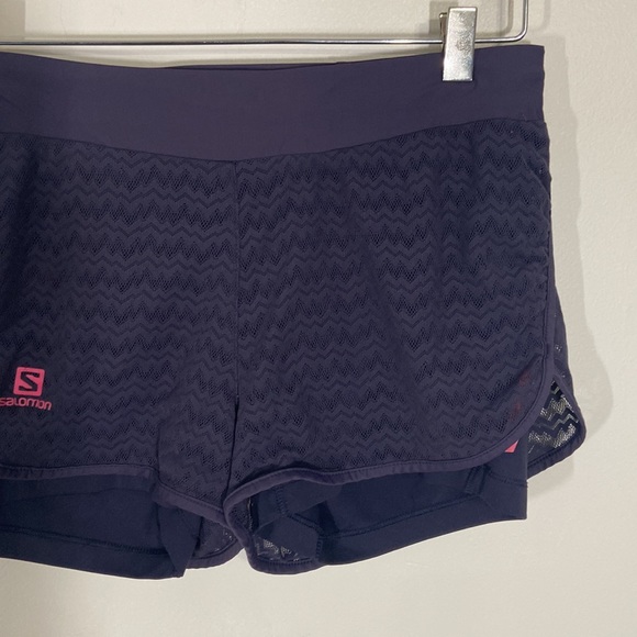 ✨3/$25✨ Salomon Purple Athletic Shorts - XS - Picture 3 of 5